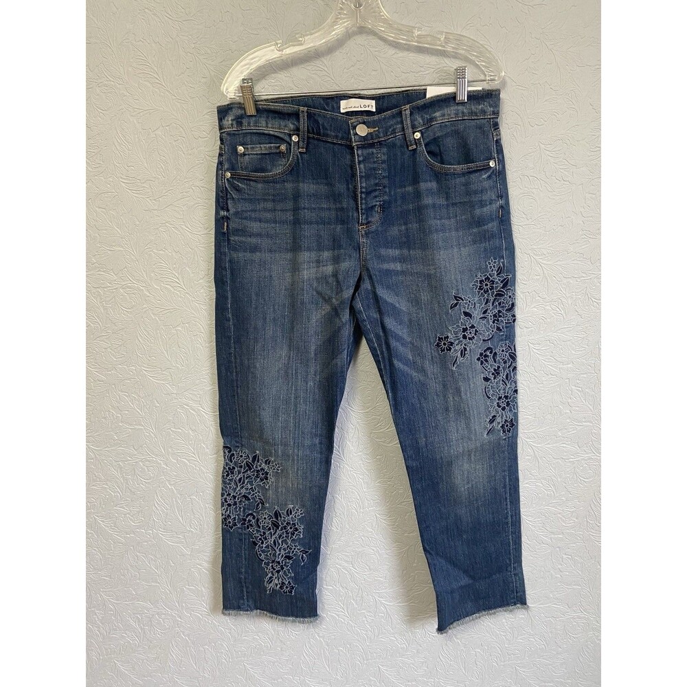 LOFT Size 8/29 Boyfriend Jeans G18